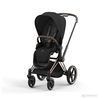 Cybex Priam 4.0 Rám-Golde rose, Cerna barva