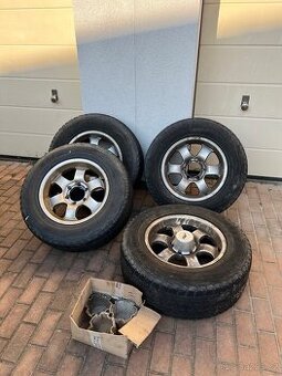 Kola sada 4 AEZ s pneumatiky Bridgestone
