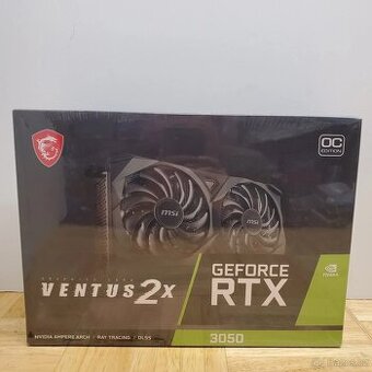 Nová grafika MSI GeForce RTX 3050 Ventus 2x XS 8GB