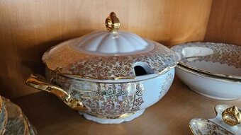 Porcelánový set Horní Slavkov 43ks, nepoužitý