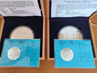 10 000 Kč Založení Velké Prahy proof + BK