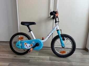 Dětské kolo 14" B-TWIN + kolečka
