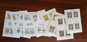 Známky ČSSR  čisté, svěží  - 10 Aršíků ZAMLUVENO