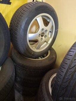 Alu kola Borbet, R16 + zimní pneu 205/60 R16