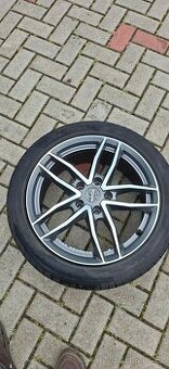 Alu kola 17 5x112 s pneu 225/45/17