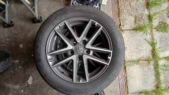 16" kola - alu disky + pneu Toyota Auris, E6,5Jx16H2, ET45
