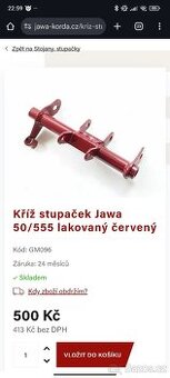 Kříž stupaček Jawa555