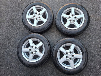 Alu kola 15" 5 x 112 ET 54, disk 6.5Jx15H2, ZIMNÍ PNEU