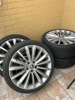 Prodám alu kola Škoda – letní sada, 4 kusy