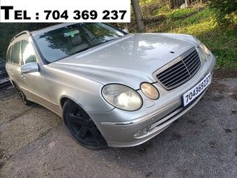 // Mercedes E320 cdi, w211, 150kw, // DÍLY