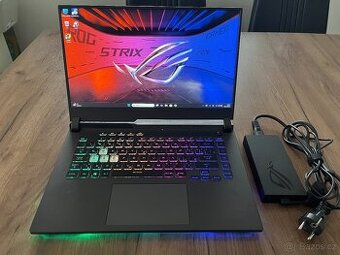 HERNÍ Asus ROG  15.6" 144Hz-RTX 3050Ti-RGB-RAM 16GB-Ryzen