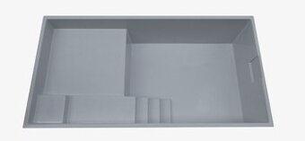 Laminátový bazén s pur izolací