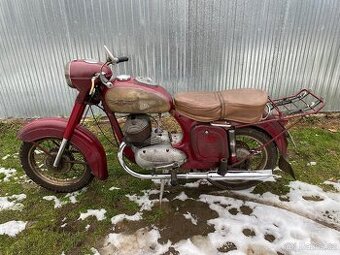 Jawa 350 / 354 kývačka, původní stav, patinovka, po STK