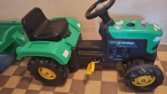 Traktůrek s vlečkou Buddy Toys Fieldmann