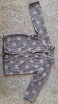 Dívčí fleecová mikina vel.86