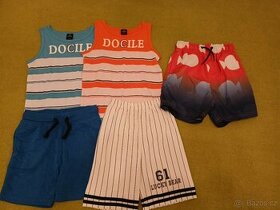 Dětské šortky/tílka vel.116 (nové)