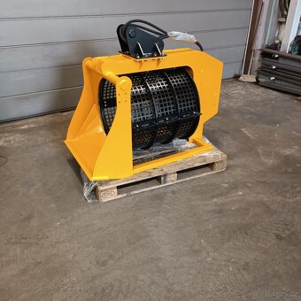 Prosévací lopata,třídící lžíce, katrovačka, třídička zeminy