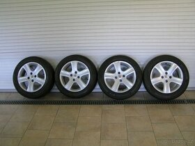 Sada Peugeot alu kol letní pneu