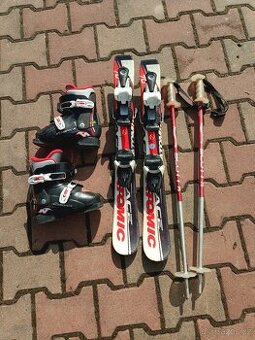 Dětské lyže přeskáče a hůlky