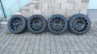 Alu kola 5x112 r17.Černe vw škoda audi Seat
