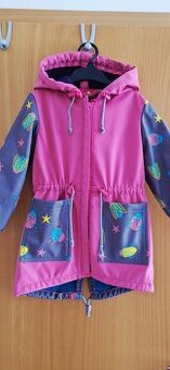 Softshellový kabát podšitý fleecem, 104–110 cm / 4–5 let