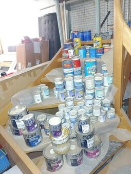 Prodám barvy na dřevo a kov