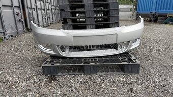 Přední nárazník Škoda Octavia 2 facelift stříbrný