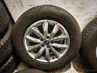 Audi Q5 (FY) - originál 17" alu disky se zimními pneu