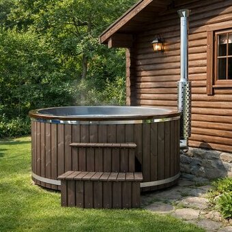 Vířívka Marble čtverec, mramor hnědá