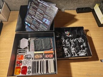 Desková hra Nemesis + Psychonauti + Karnomorfove + organizer