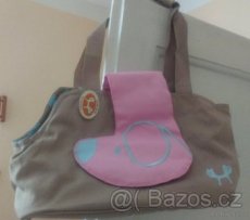UnitedPets růžová přepravní taška
