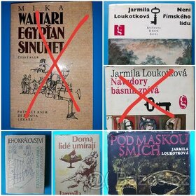 Knihy - M. Waltari, J. Loukotková