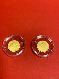 Zlatá mince - Tolar 1/25oz 2022 a 2023