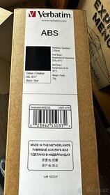 Filament Verbatim ABS 2.85mm 1kg černá - 1