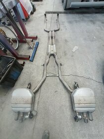 BMW 750i / Activehybrid 7 OEM kompletný výfuk od zvodov
