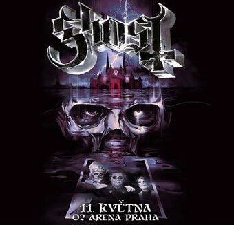 GHOST: World Tour 2025 VIP KLUBOVÉ PATRO, 11.5.2025 O2 ARENA
