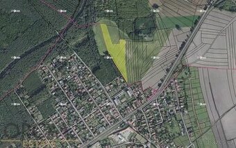 Prodej podílu 3372 m2 na zastavitelném pozemku v k.ú. Sadská - 1