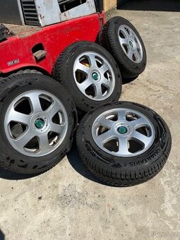 Celoroční pneu + alu kola 195/65 r15 5x100