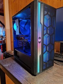 Herní PC, Ryzen 5600g, RX 6600 XT, 32Gb RAM, 1TB SSD