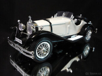 Mercedes Benz SSK bílý Bburago 1/18