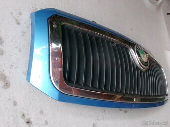 fabia 1 maska kapoty modrá metalíza 9470
