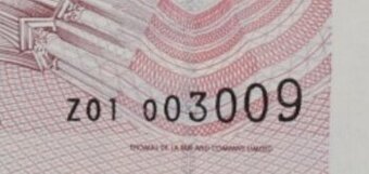 Koupím 50Kč, 100Kč a 500Kč vzor 1993 série Z01