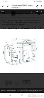 Postel sestava