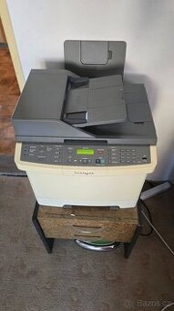 Multifunkční barevná tiskárna Lexmark X544 - tisk s vadou