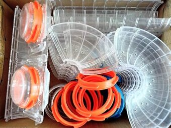 Ferplast velká sada tunelů pro hlodavce 34 ks (průměr: 6 cm)