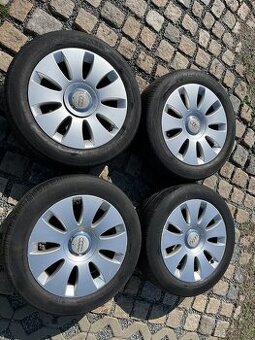 4x alu disky 5x112 R16, letní pneu
