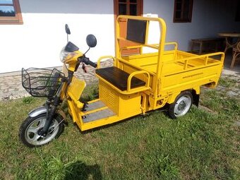 Elektrická nákladní tříkolka - rikša