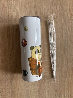 Termokelímek 590ml - panda, nový
