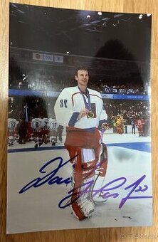 Autogram - Hokej - Dominik Hašek - ZOH Nagano 1998 - olymp.f