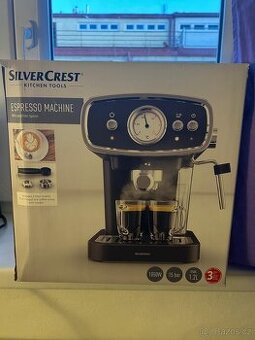 pákový kávovar SilverCrest Espresso Machine